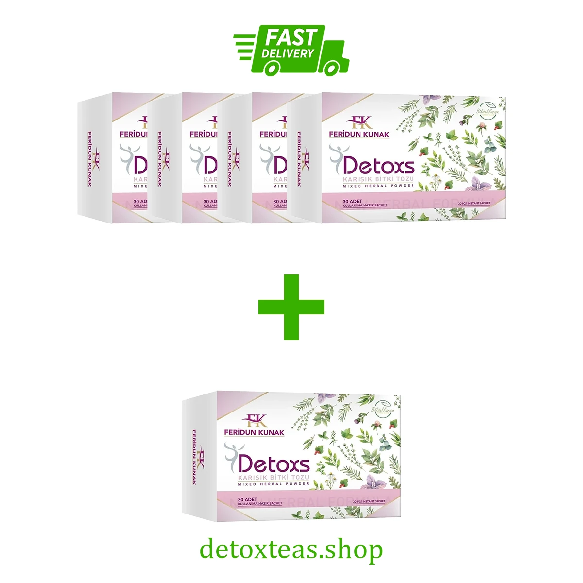 Feridun Kunak Detox Tea – Buy 4 Get 1 Free
