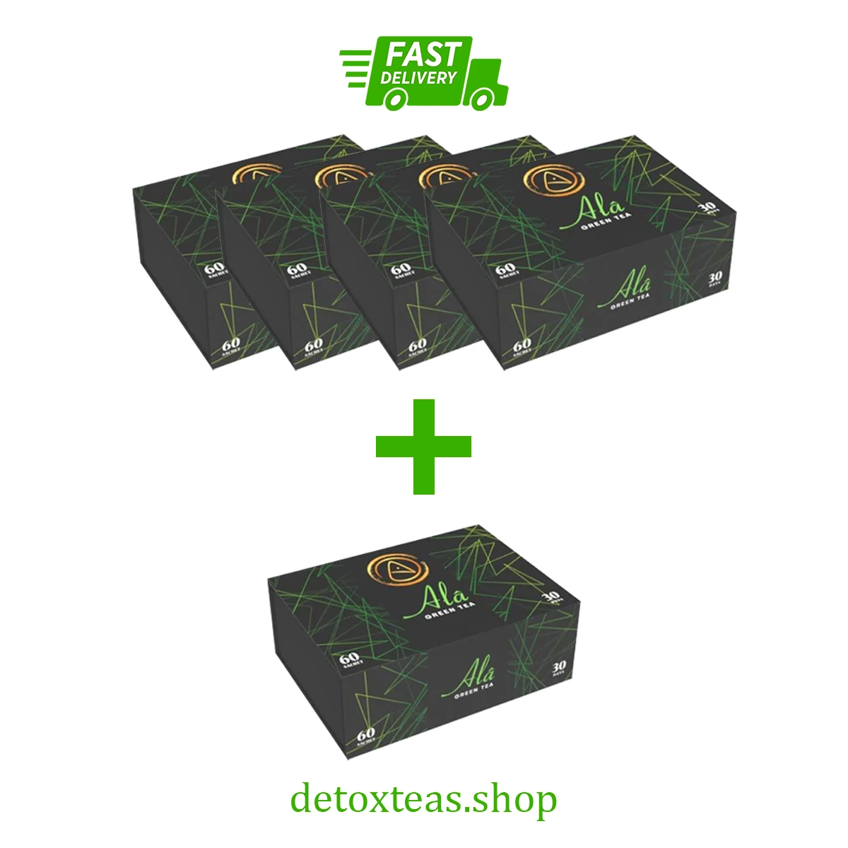 Ala Green Detox Tea – Kup 4 Otrzymaj 1 Gratis